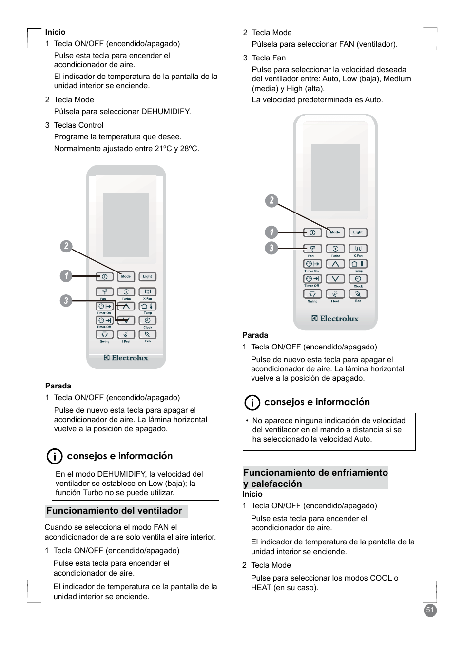 Electrolux EXM18HV1WE User Manual | Page 51 / 82