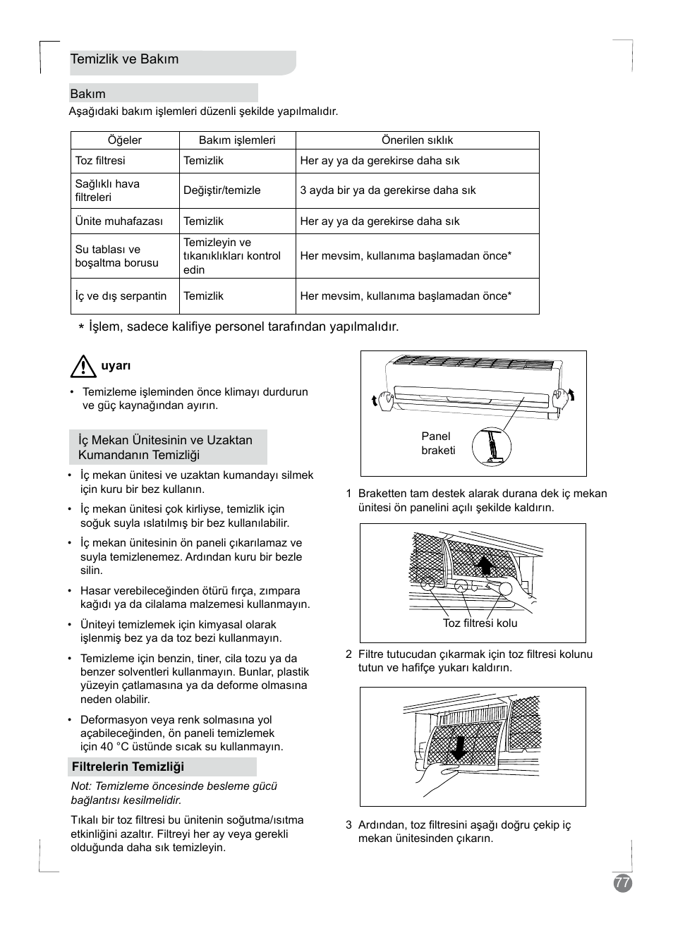 Electrolux EXM18HV1WE User Manual | Page 77 / 82