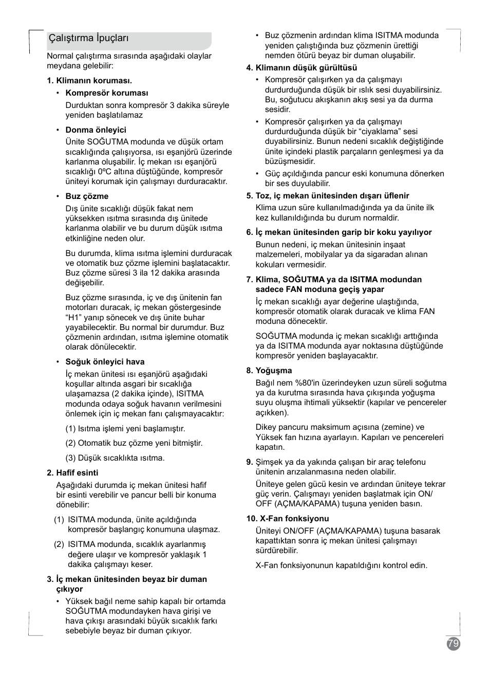 Electrolux EXM18HV1WE User Manual | Page 79 / 82