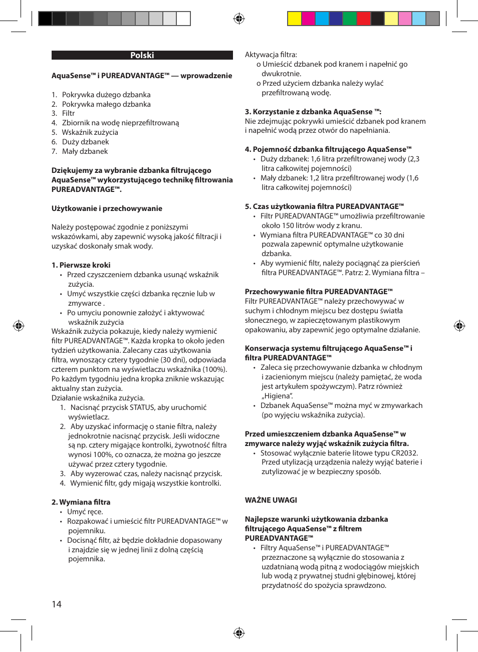 Electrolux EWFSJ4 User Manual | Page 14 / 58