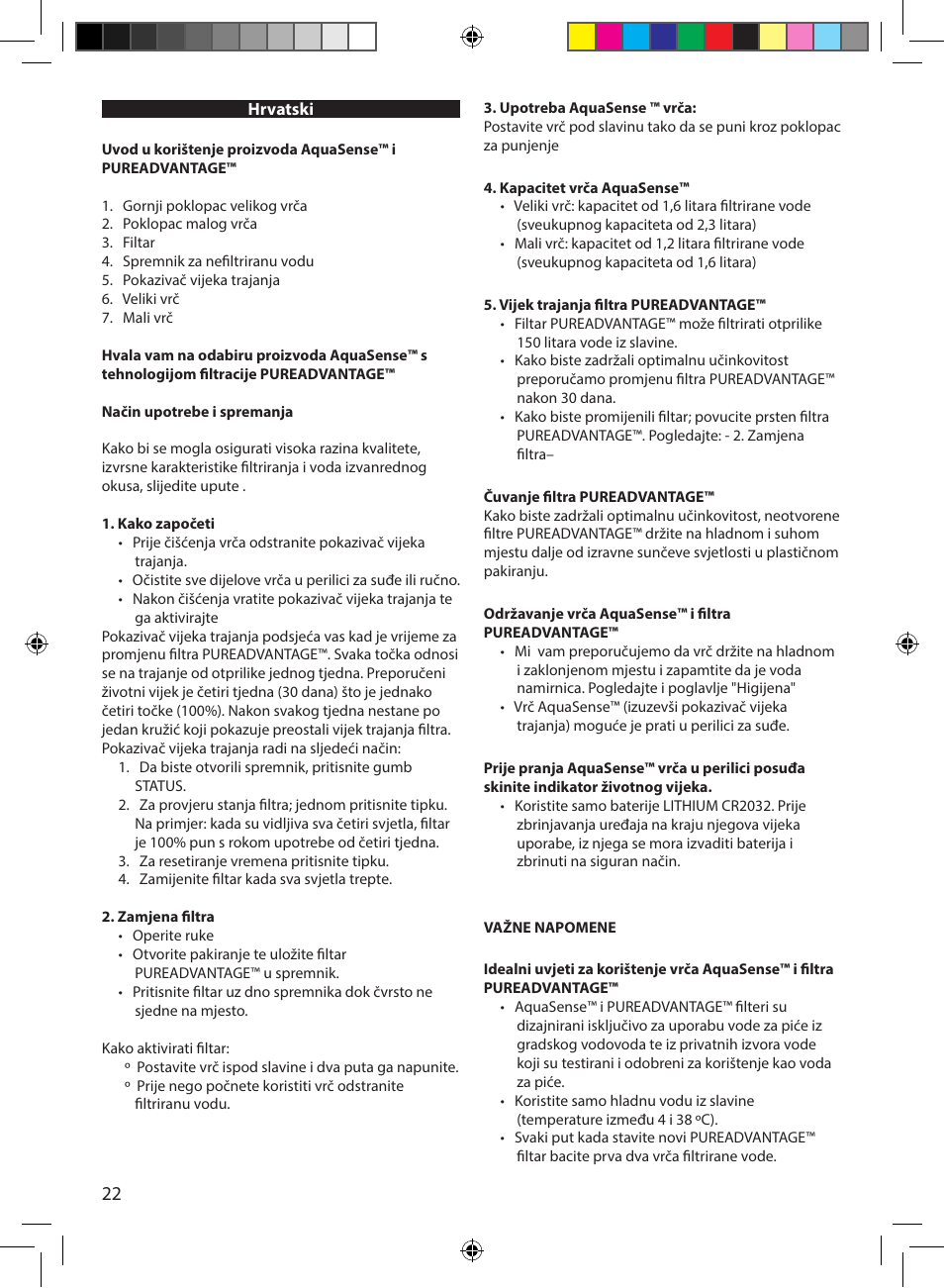Electrolux EWFSJ4 User Manual | Page 22 / 58