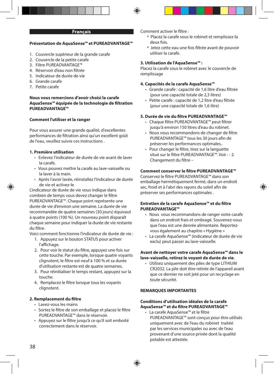 Electrolux EWFSJ4 User Manual | Page 38 / 58