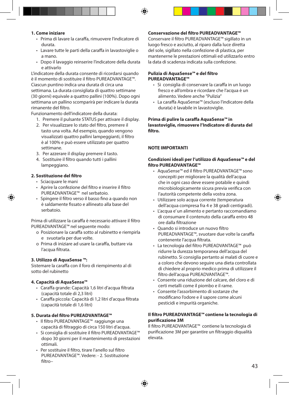 Electrolux EWFSJ4 User Manual | Page 43 / 58