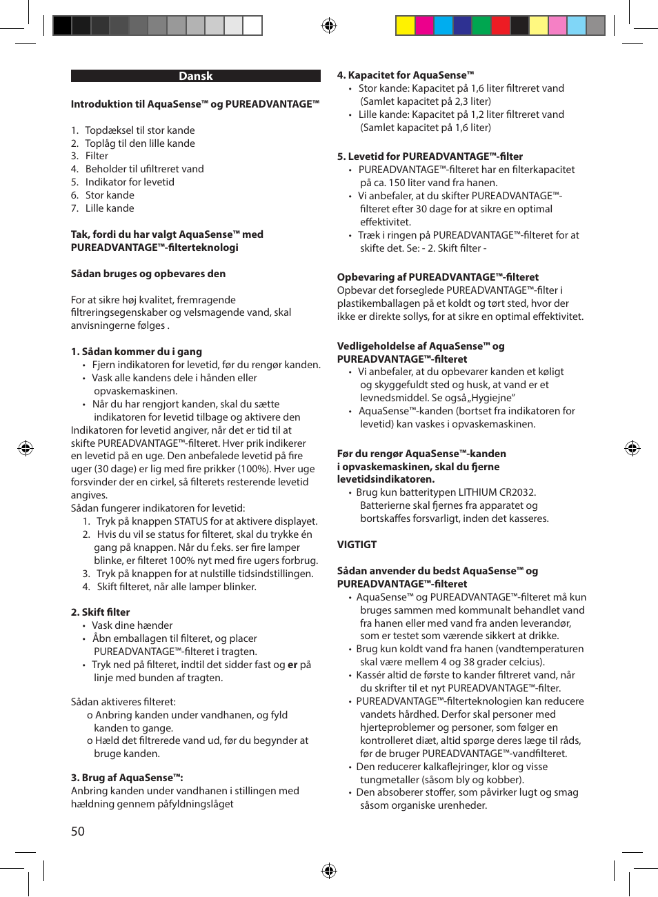 Electrolux EWFSJ4 User Manual | Page 50 / 58