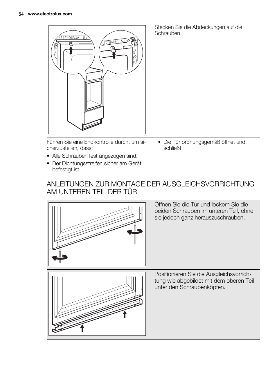 Electrolux EUX2243AOX User Manual | Page 54 / 100