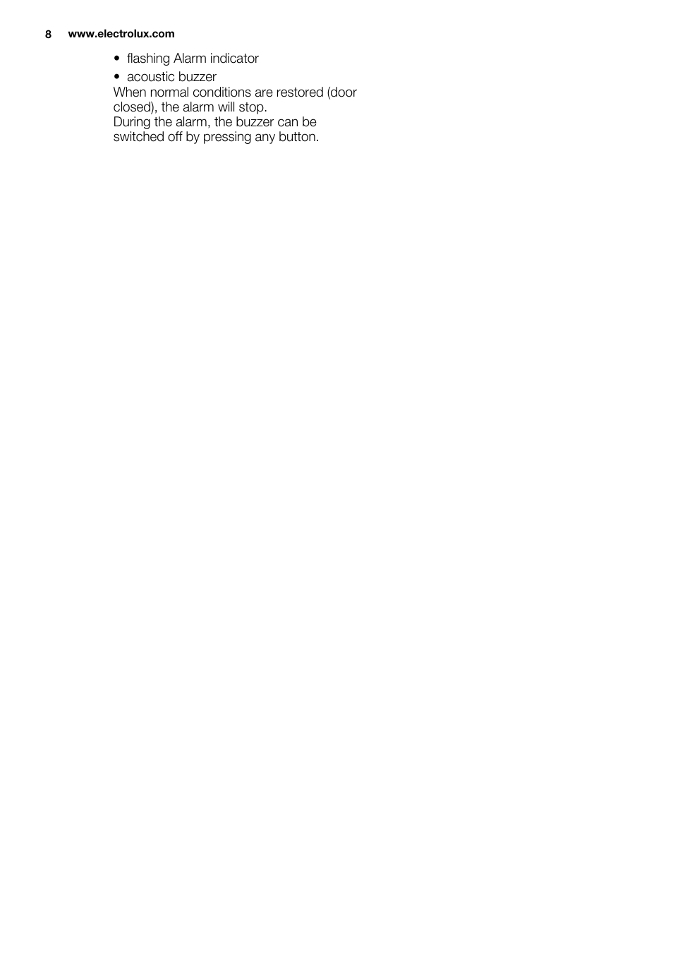 Electrolux EUX2243AOX User Manual | Page 8 / 100