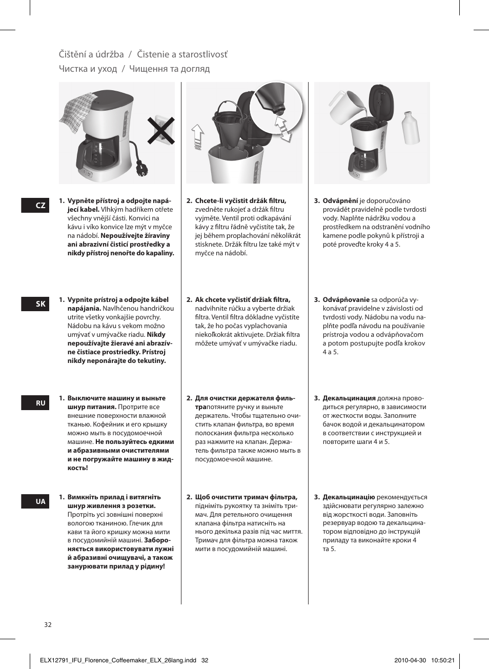 Electrolux EKF5110 User Manual | Page 32 / 60