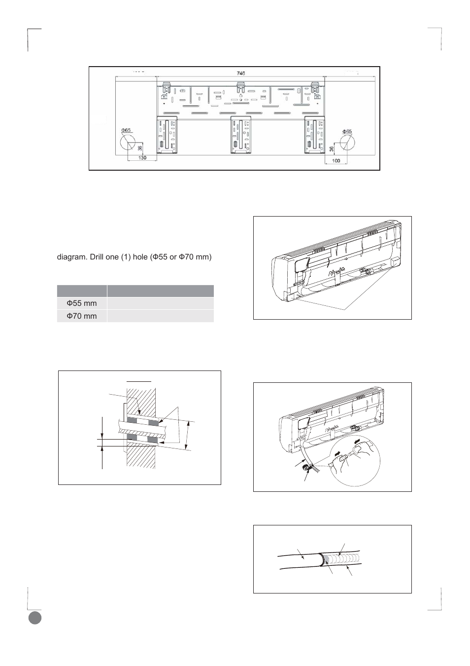 Comfort cool installation manual - l1_ 10, Indoor, Outdoor | Electrolux EXI09HD1WI User Manual | Page 10 / 136