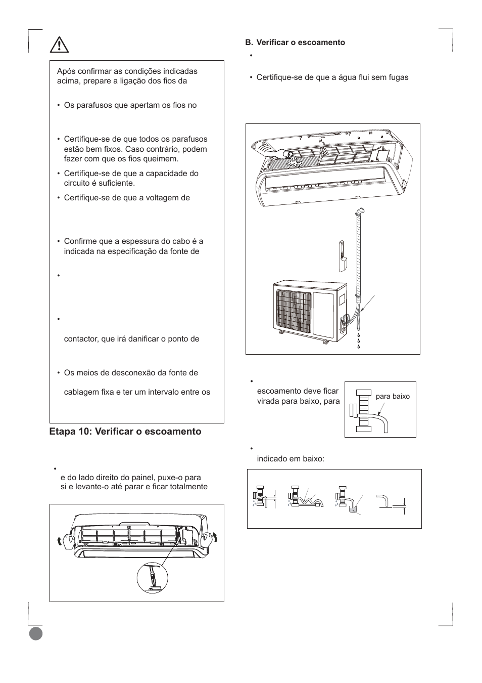 Comfort cool installation manual - l1_130, Wdsd9hul¿fdurhvfrdphqwr, Atenção | Electrolux EXI09HD1WI User Manual | Page 130 / 136