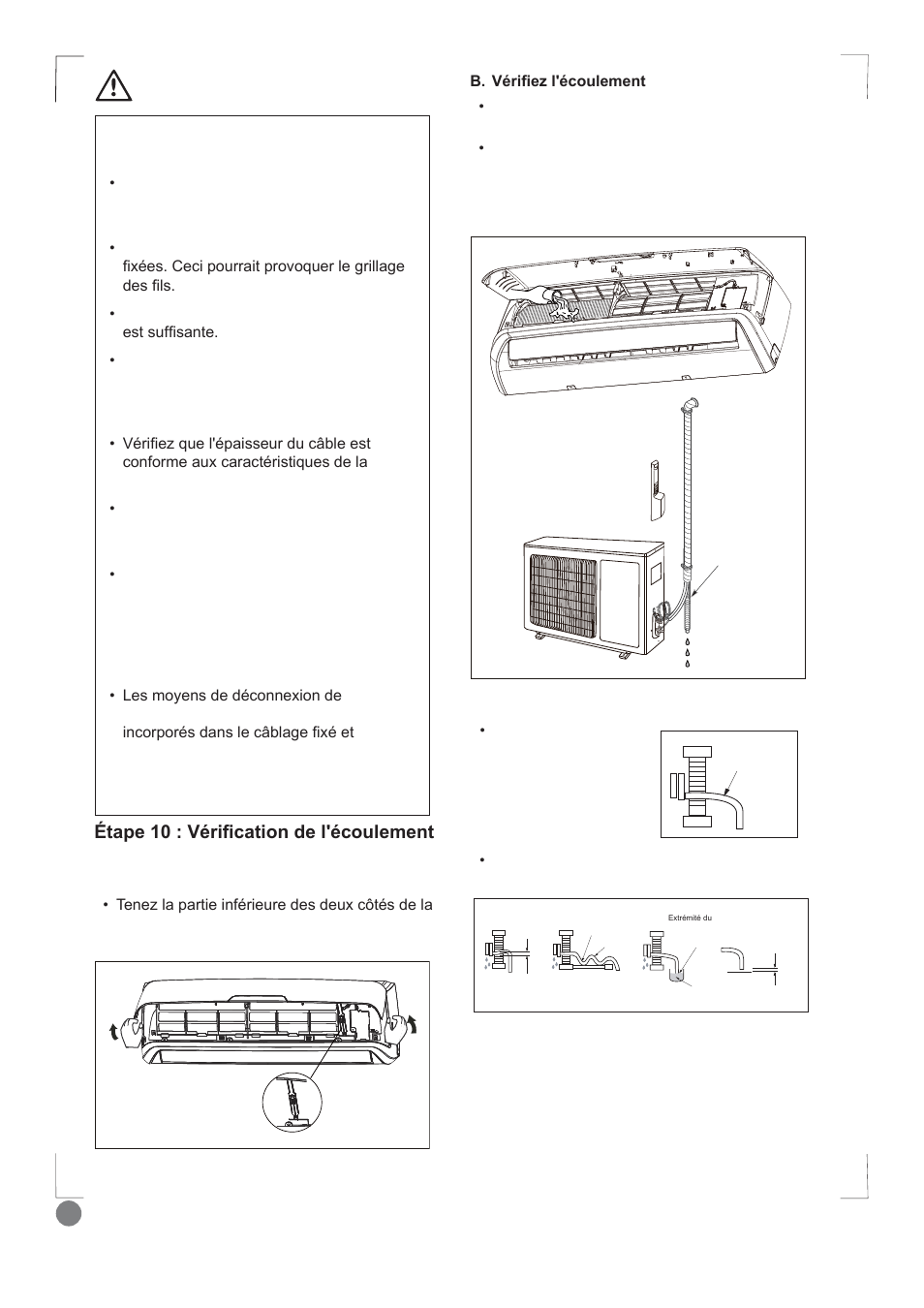 Comfort cool installation manual - l1_ 42, Ewdsh9pul¿fdwlrqgho pfrxohphqw, Attention | Electrolux EXI09HD1WI User Manual | Page 42 / 136