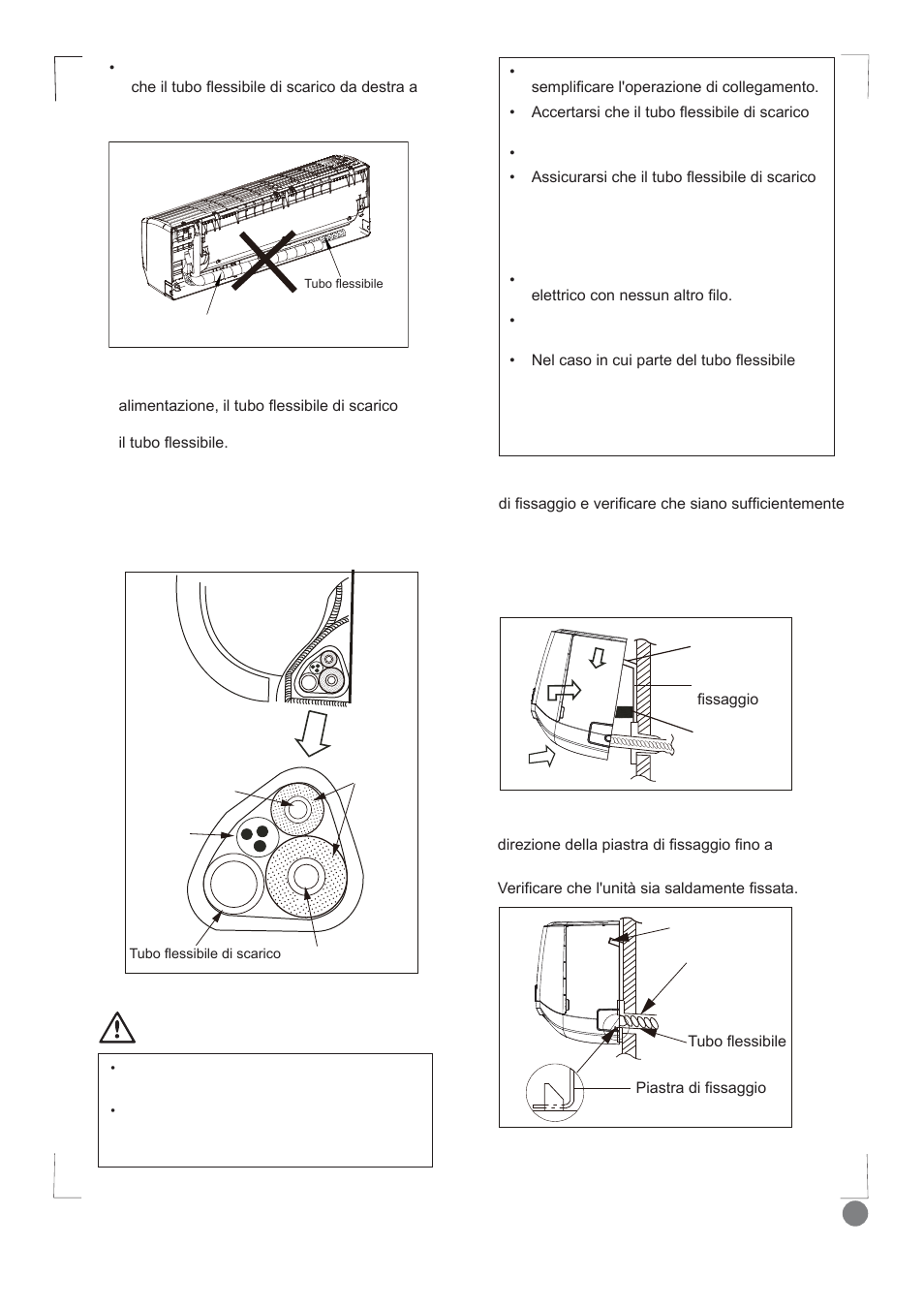 Comfort cool installation manual - l1_ 79, Attenzione | Electrolux EXI09HD1WI User Manual | Page 79 / 136