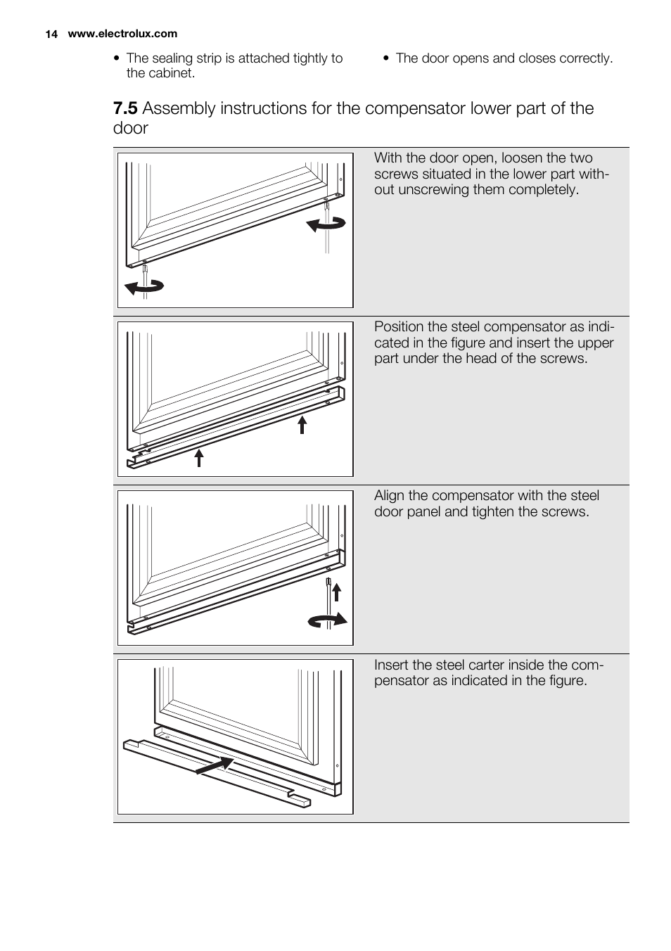 Electrolux EUX2243AOX User Manual | Page 14 / 80