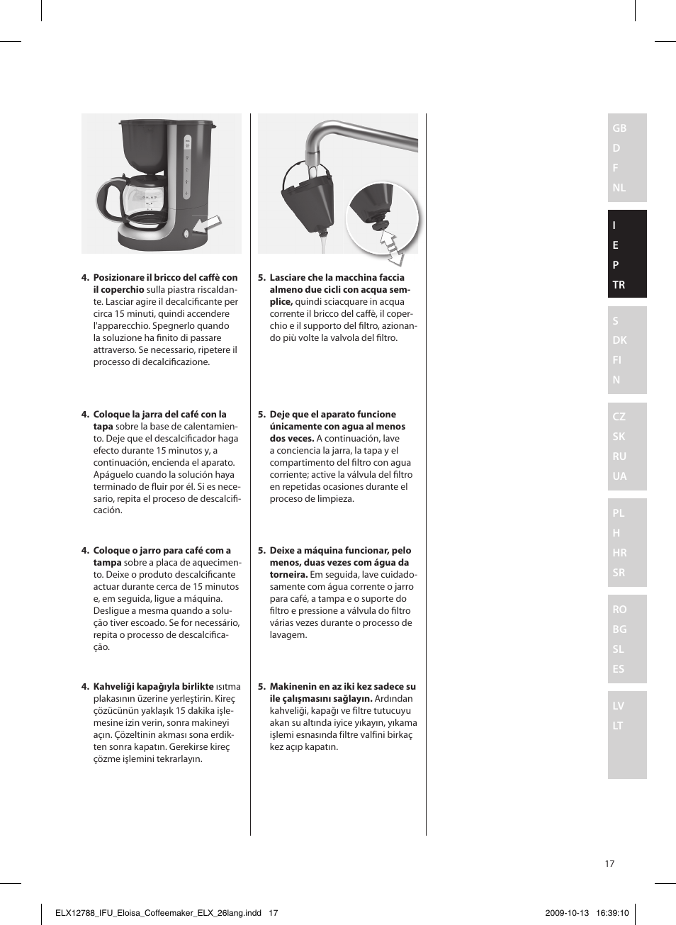 Electrolux EKF3100 User Manual | Page 17 / 60