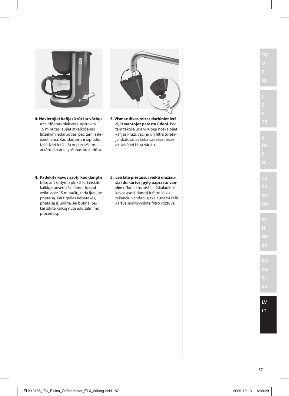 Electrolux EKF3100 User Manual | Page 57 / 60