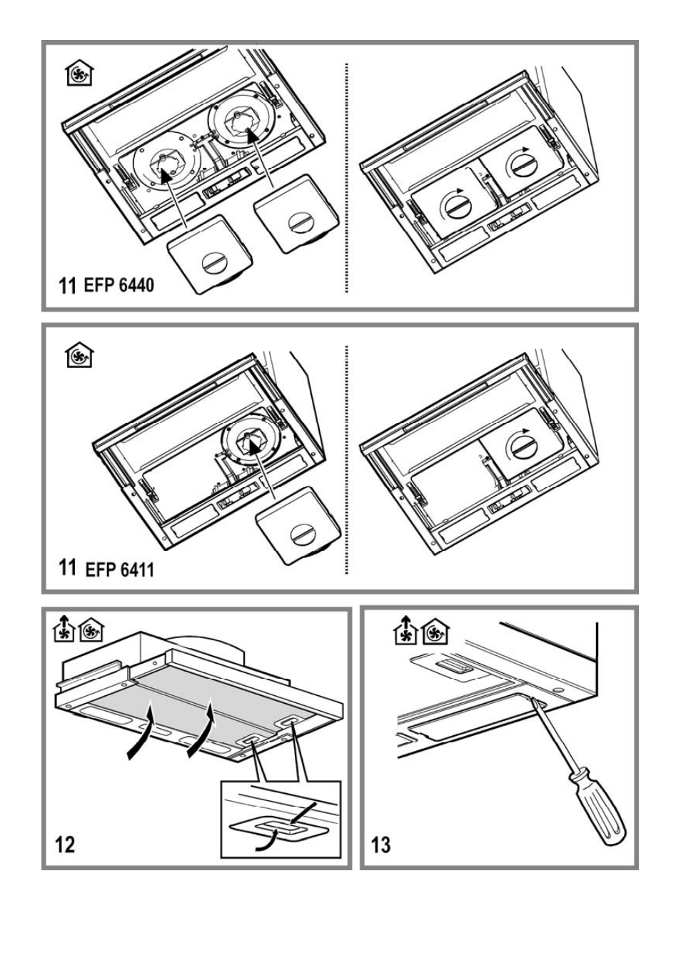 Electrolux EFP6440X User Manual | Page 9 / 44