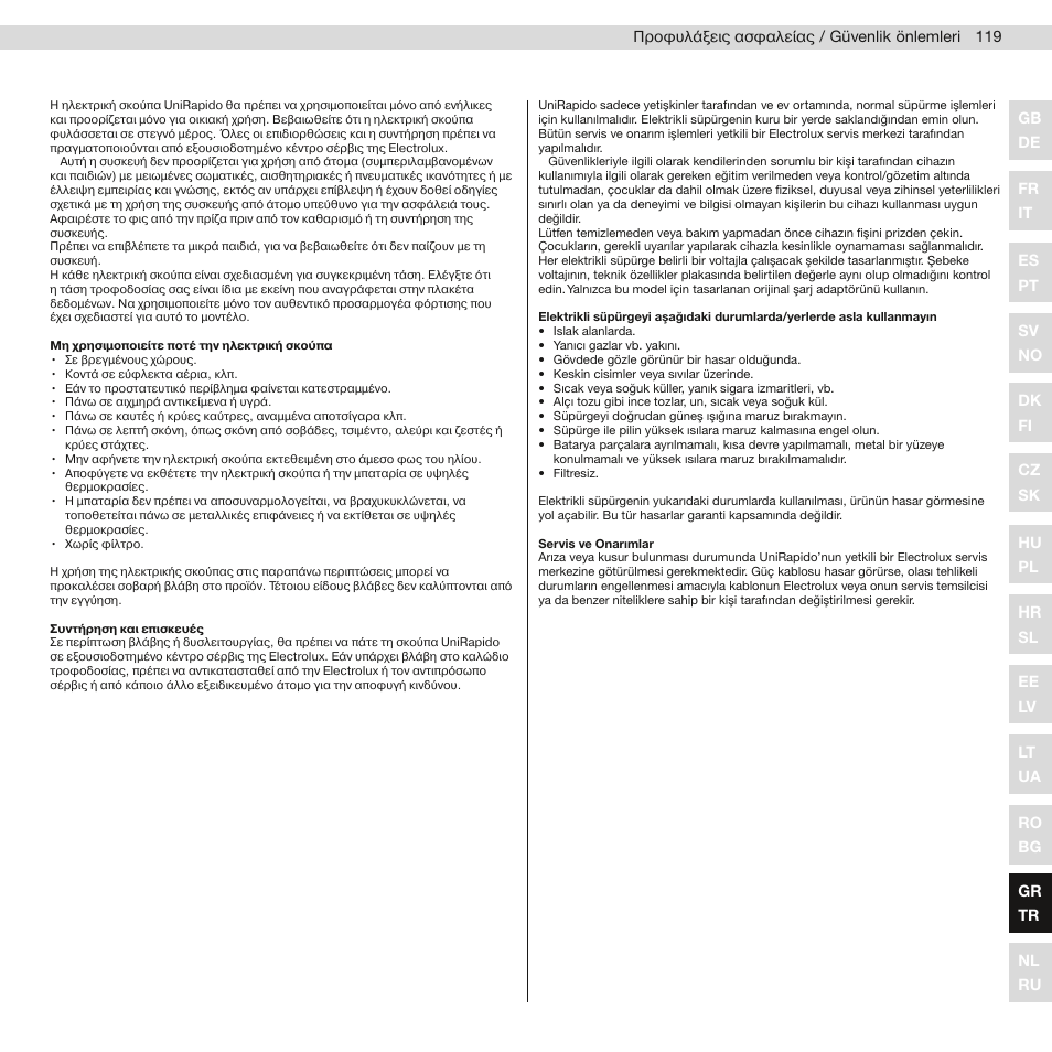 Electrolux ZB2805 User Manual | Page 121 / 140