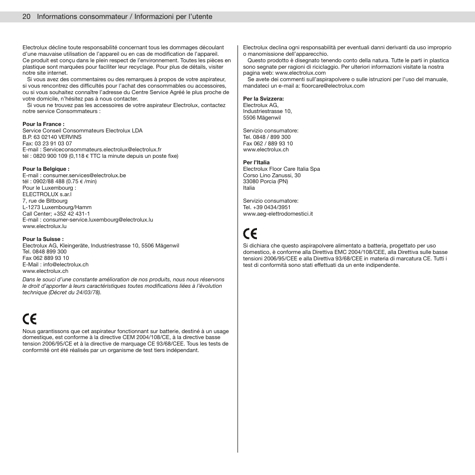 Electrolux ZB2805 User Manual | Page 22 / 140