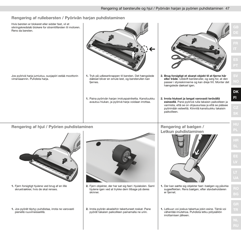 Electrolux ZB2805 User Manual | Page 49 / 140