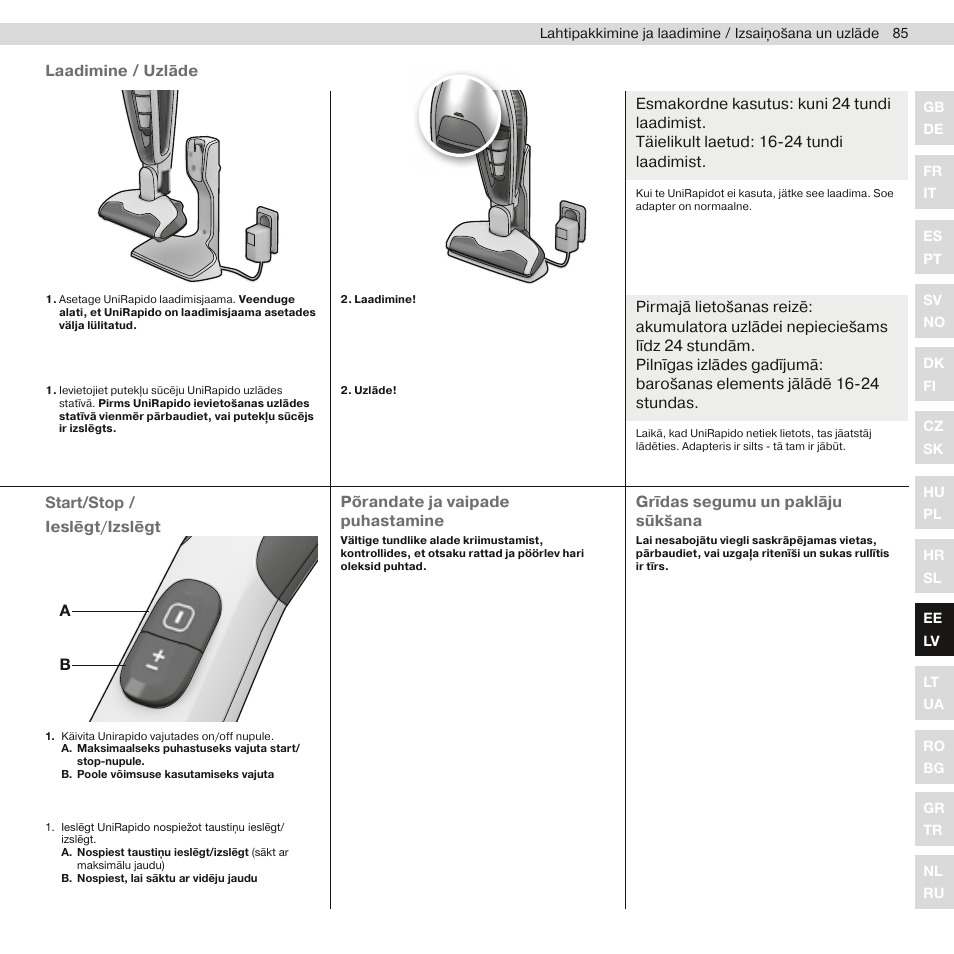 Electrolux ZB2805 User Manual | Page 87 / 140