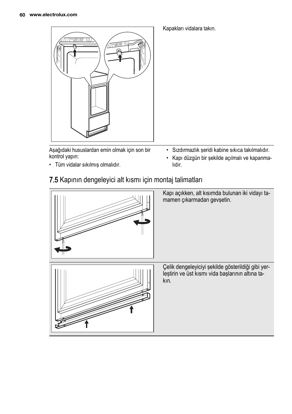 Electrolux EUX2245AOX User Manual | Page 60 / 64