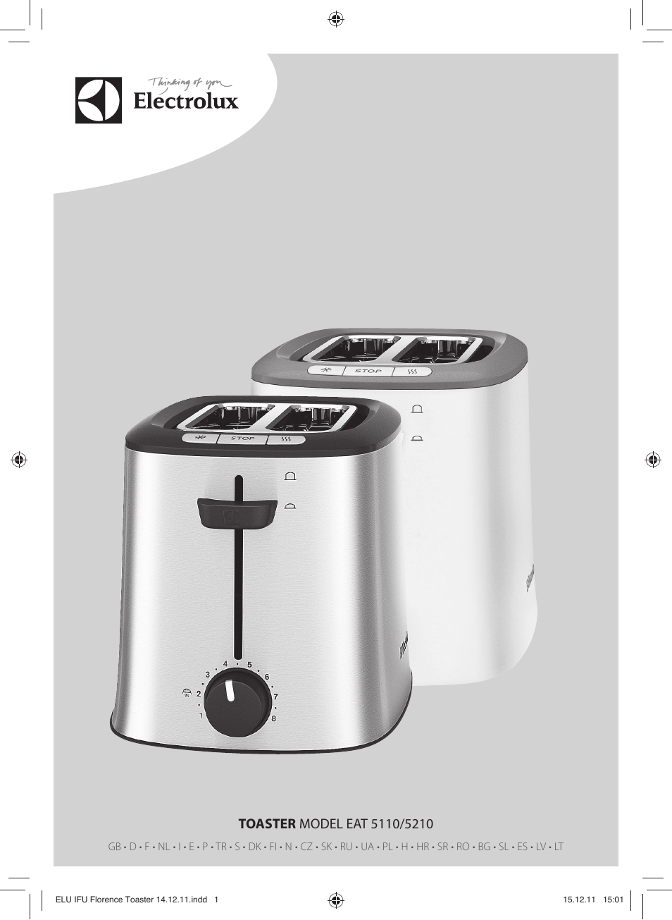 Electrolux EAT5110 User Manual | 48 pages