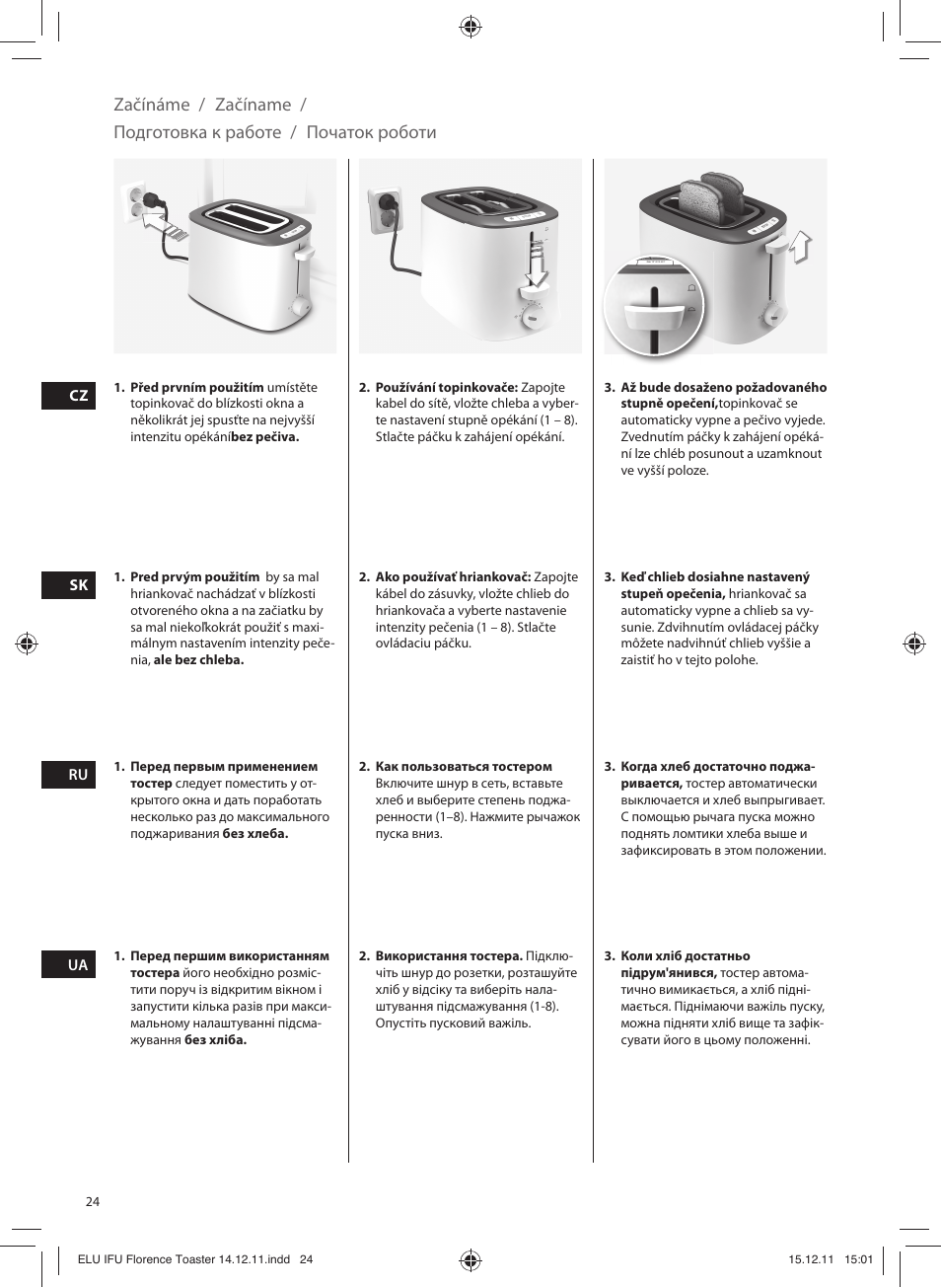 Electrolux EAT5110 User Manual | Page 24 / 48