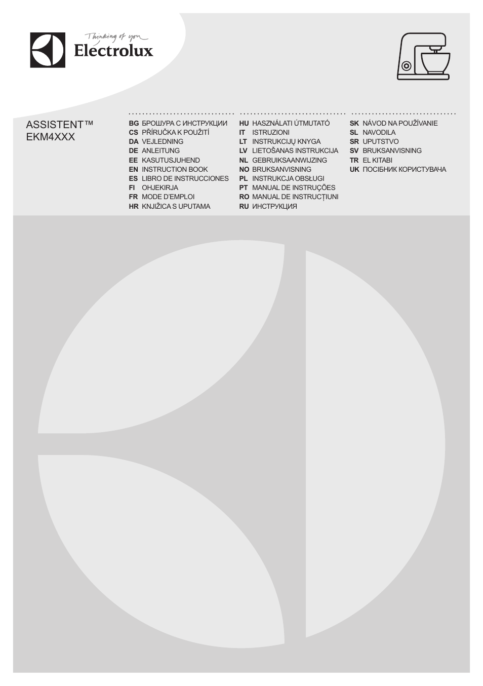 Electrolux EKM4000 User Manual | 140 pages