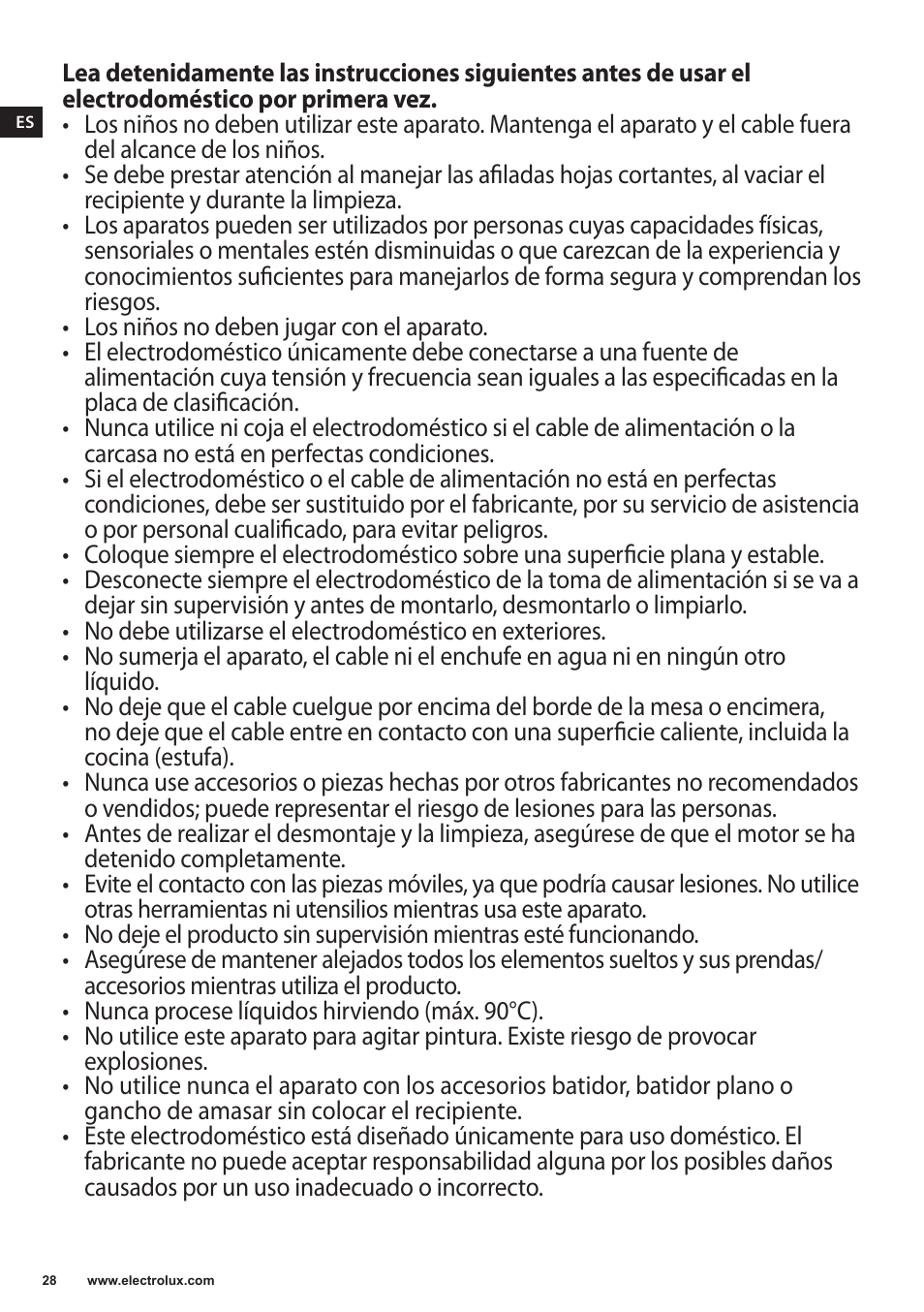 Electrolux EKM4000 User Manual | Page 28 / 140