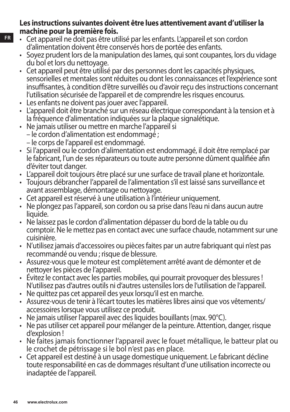 Electrolux EKM4000 User Manual | Page 46 / 140