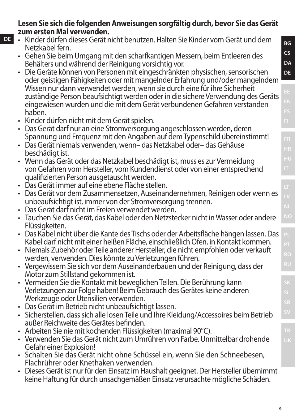 Electrolux EKM4000 User Manual | Page 9 / 140