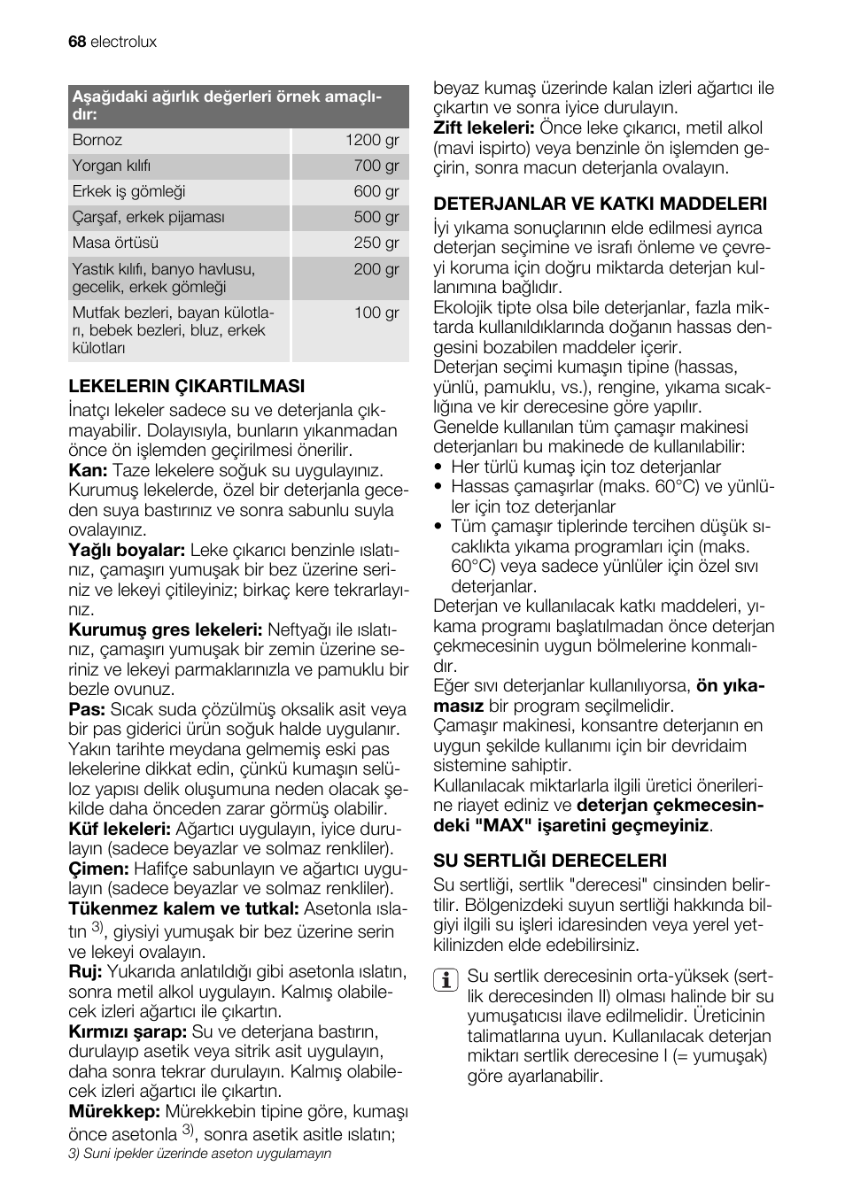Electrolux EWG147540W User Manual | Page 68 / 84