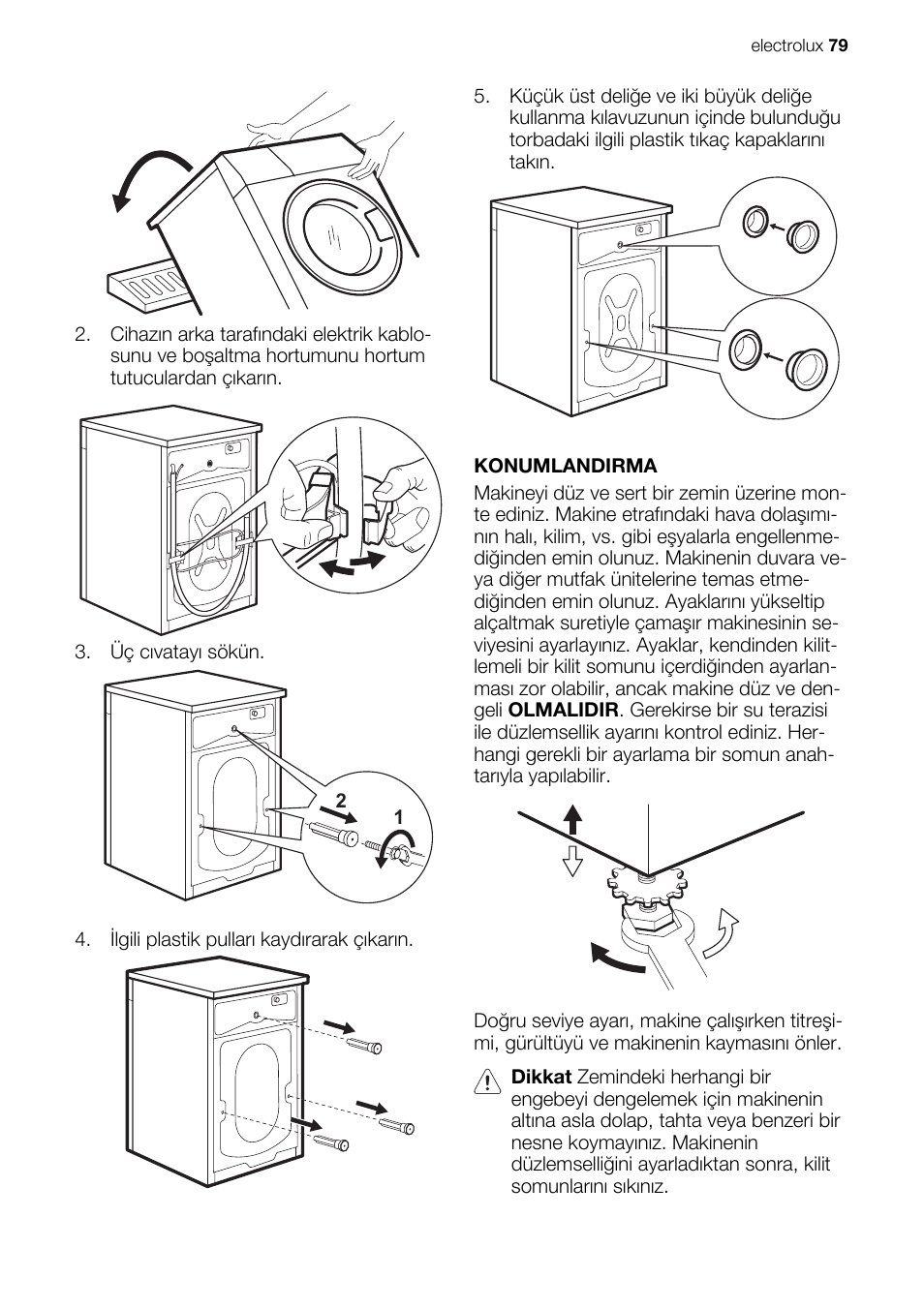 Electrolux EWG147540W User Manual | Page 79 / 84