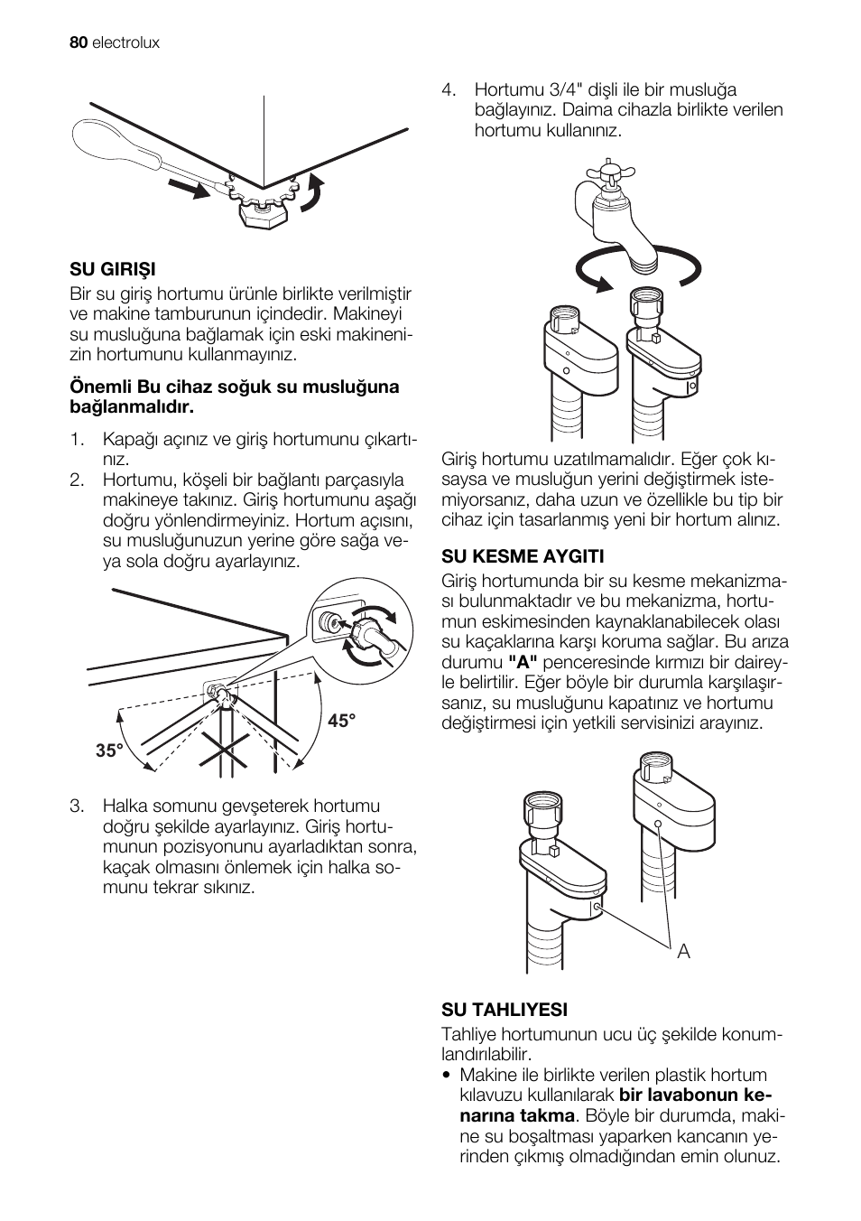 Electrolux EWG147540W User Manual | Page 80 / 84