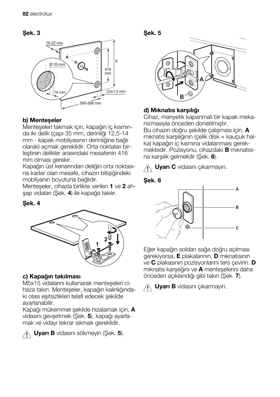 Electrolux EWG147540W User Manual | Page 82 / 84