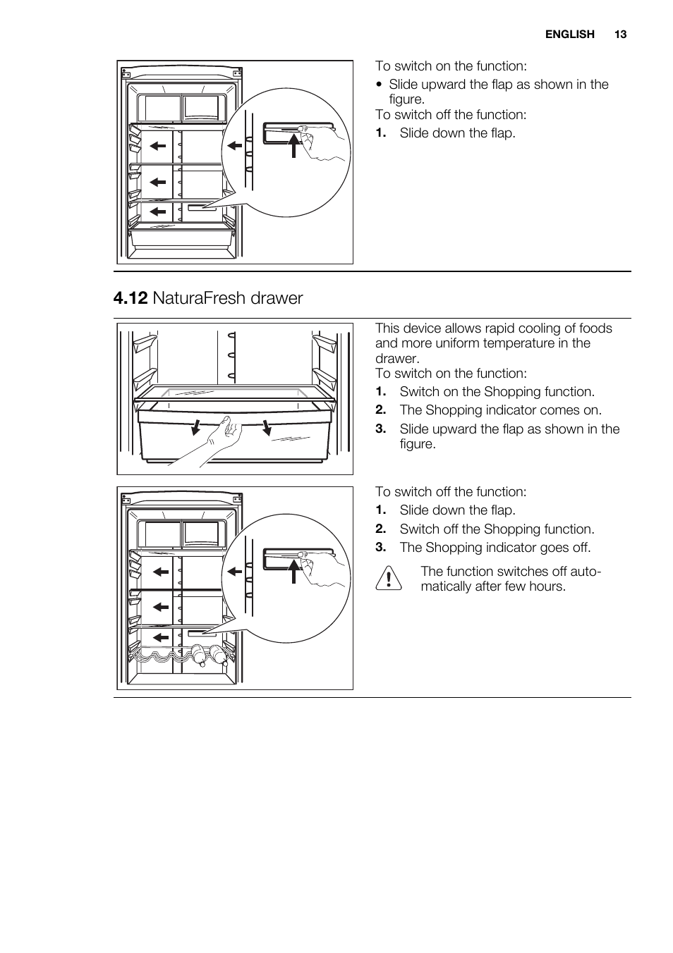12 naturafresh drawer | Electrolux EN3881AOX User Manual | Page 13 / 80