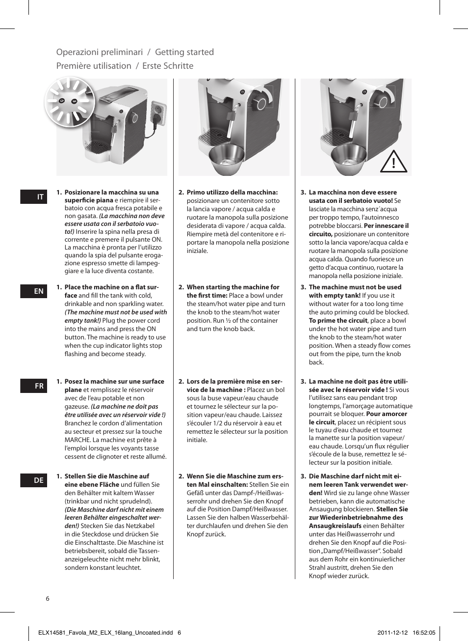 Electrolux ELM5200CB User Manual | Page 6 / 52