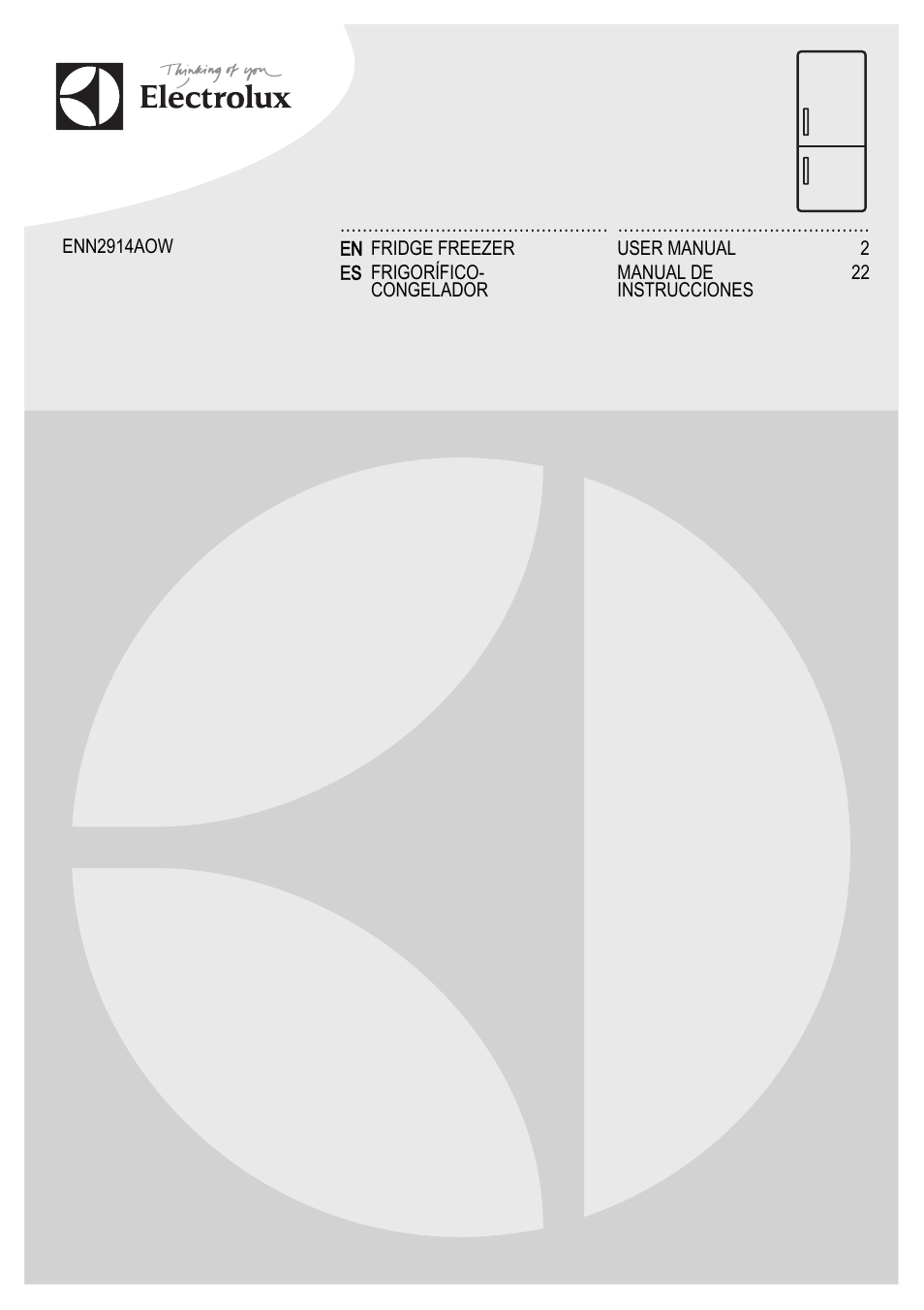 Electrolux ENN2914AOW User Manual | 44 pages