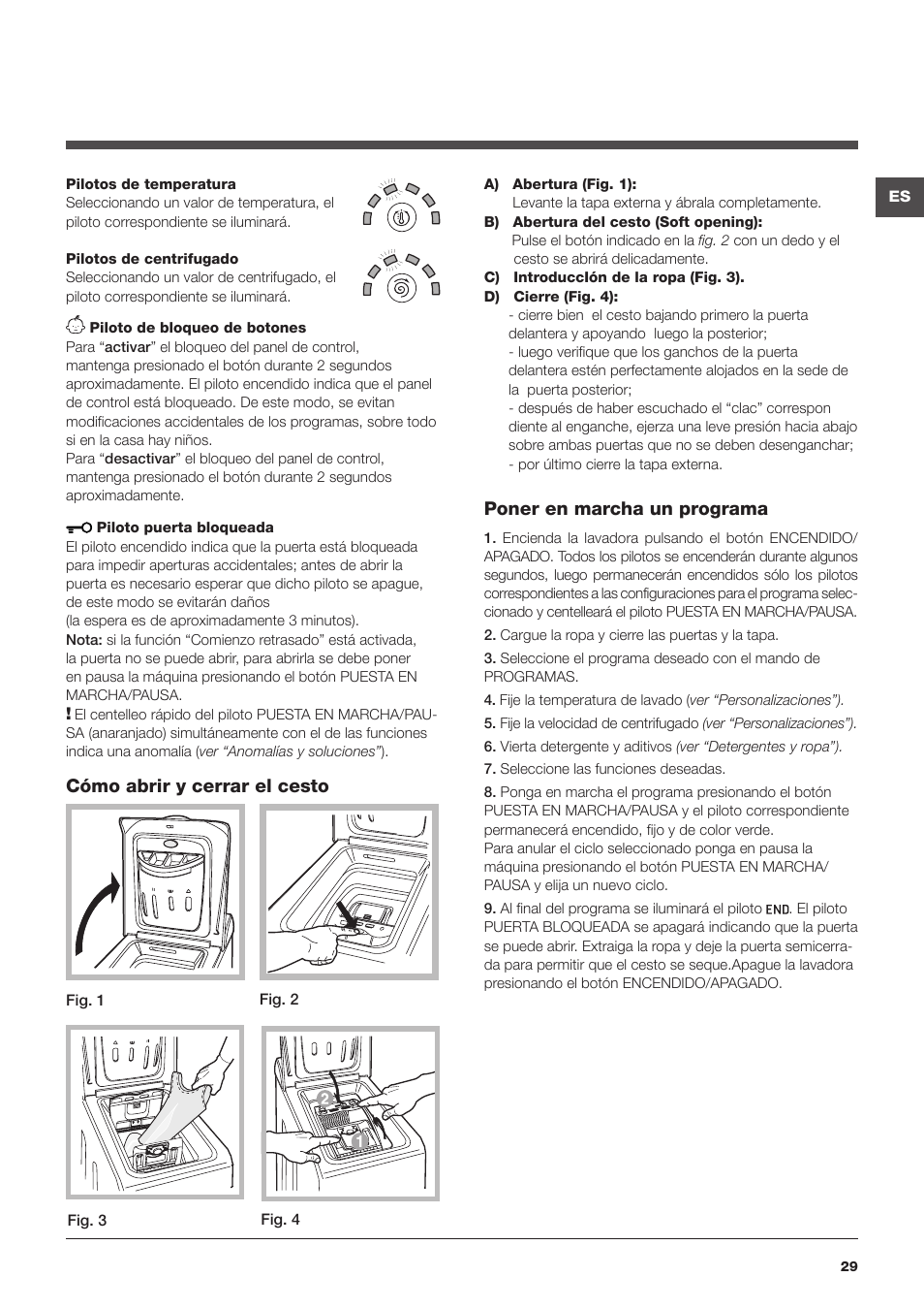 Hotpoint Ariston Top loading ECOT6F 1291 (EU) User Manual | Page 29 / 60