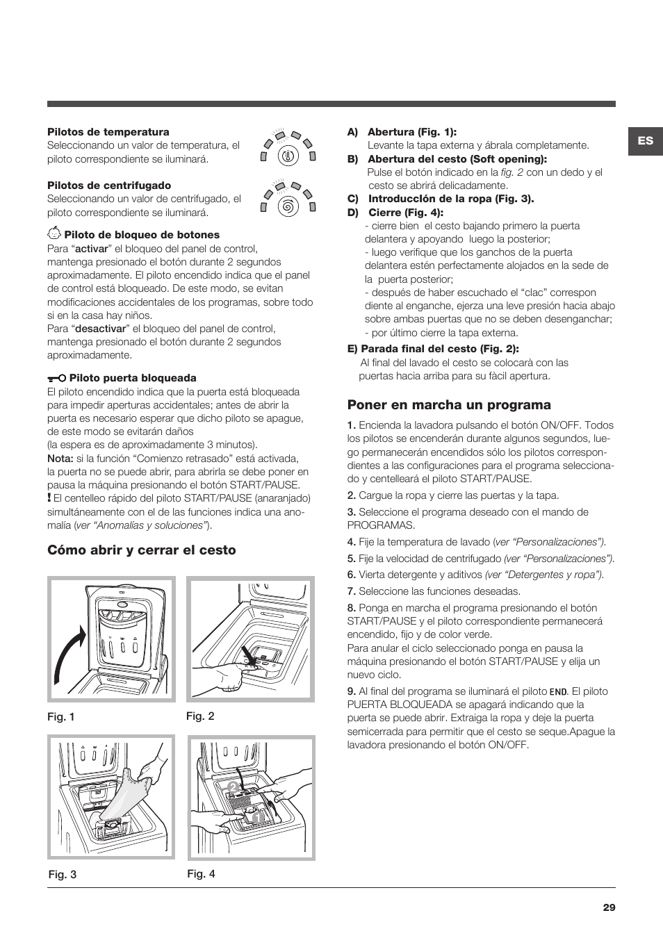 Hotpoint Ariston Top loading ECOT7F 129 (EU) User Manual | Page 29 / 72