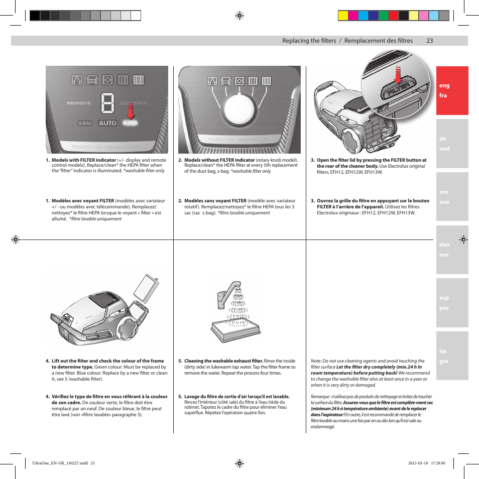 Electrolux UOANIMAL User Manual | Page 23 / 92