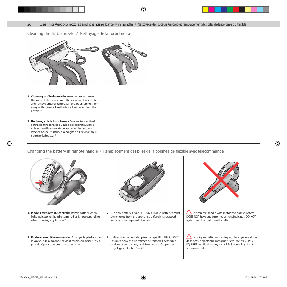 Electrolux UOANIMAL User Manual | Page 26 / 92