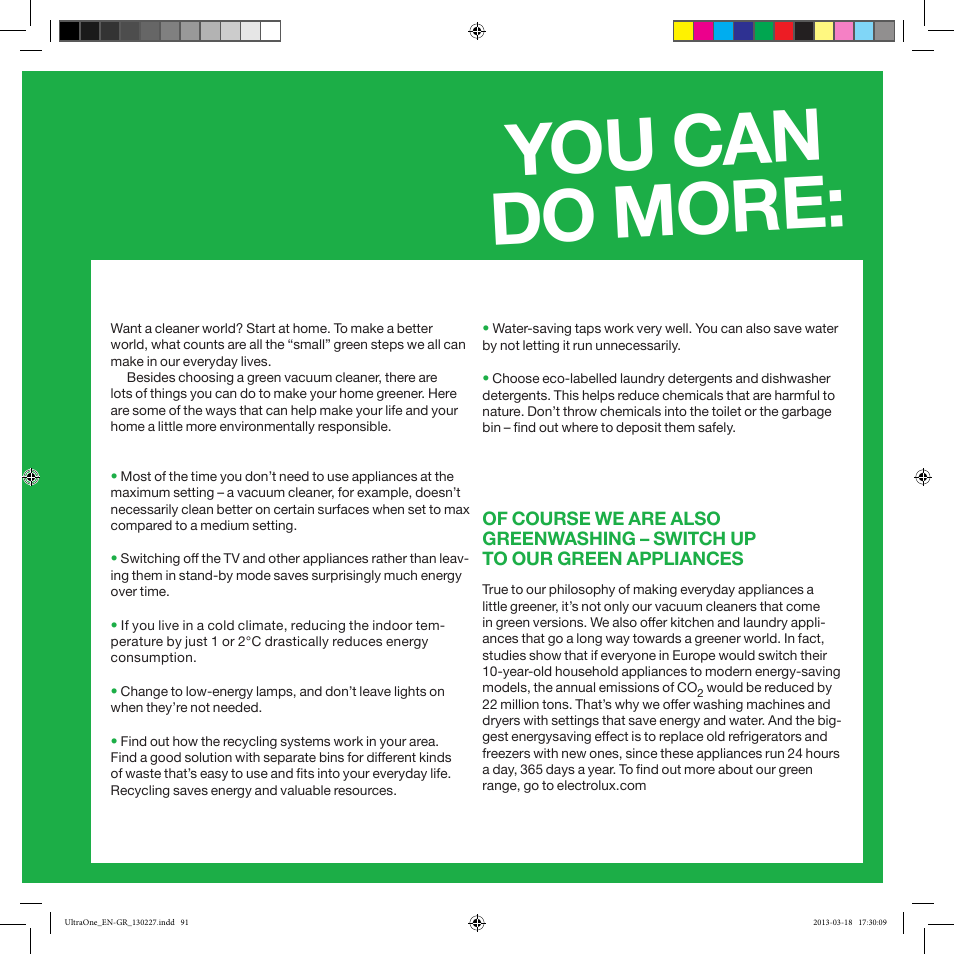 You can do more | Electrolux UOANIMAL User Manual | Page 91 / 92