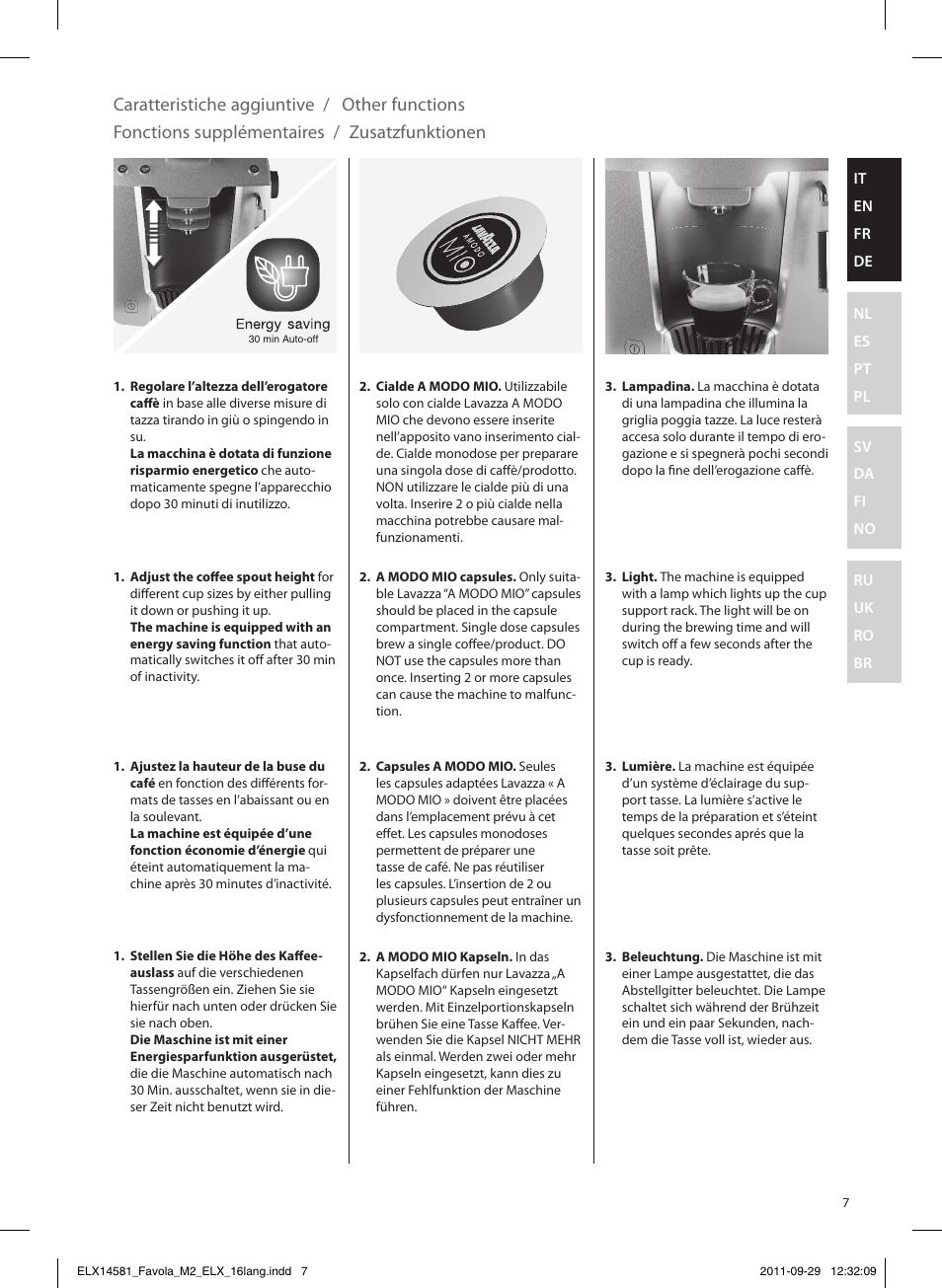 Electrolux ELM5200 User Manual | Page 7 / 52