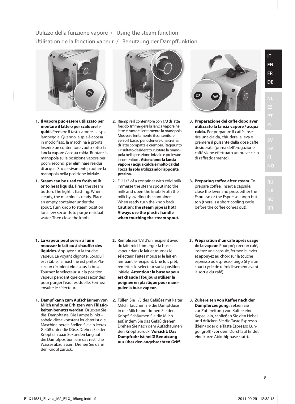 Electrolux ELM5200 User Manual | Page 9 / 52