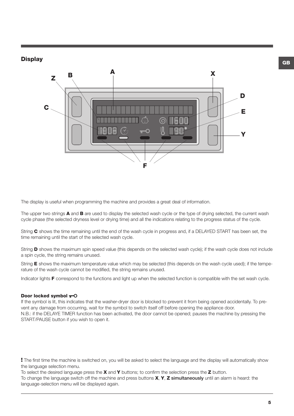 Hotpoint Ariston WDD 9640B EU User Manual | Page 5 / 84