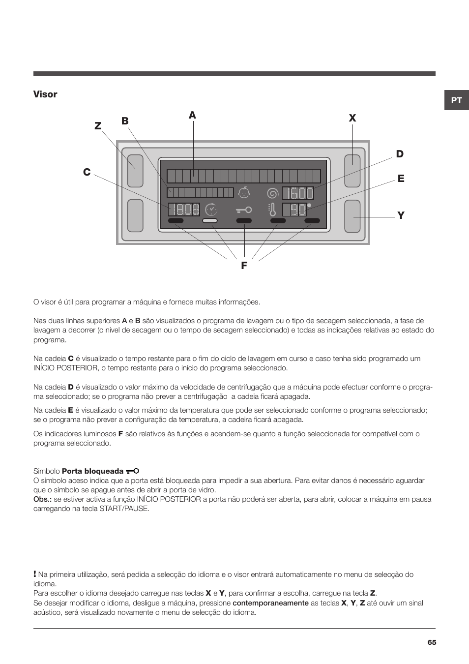 Hotpoint Ariston WDD 9640B EU User Manual | Page 65 / 84