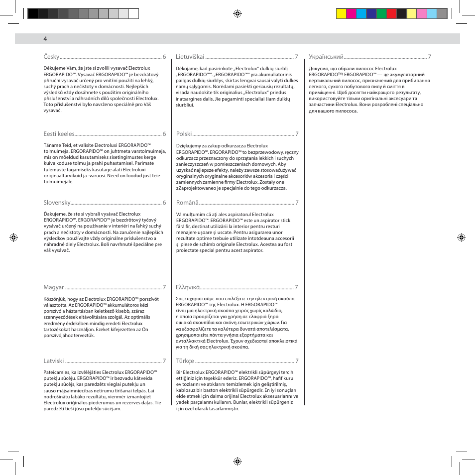 Electrolux ZB3012 User Manual | Page 4 / 84