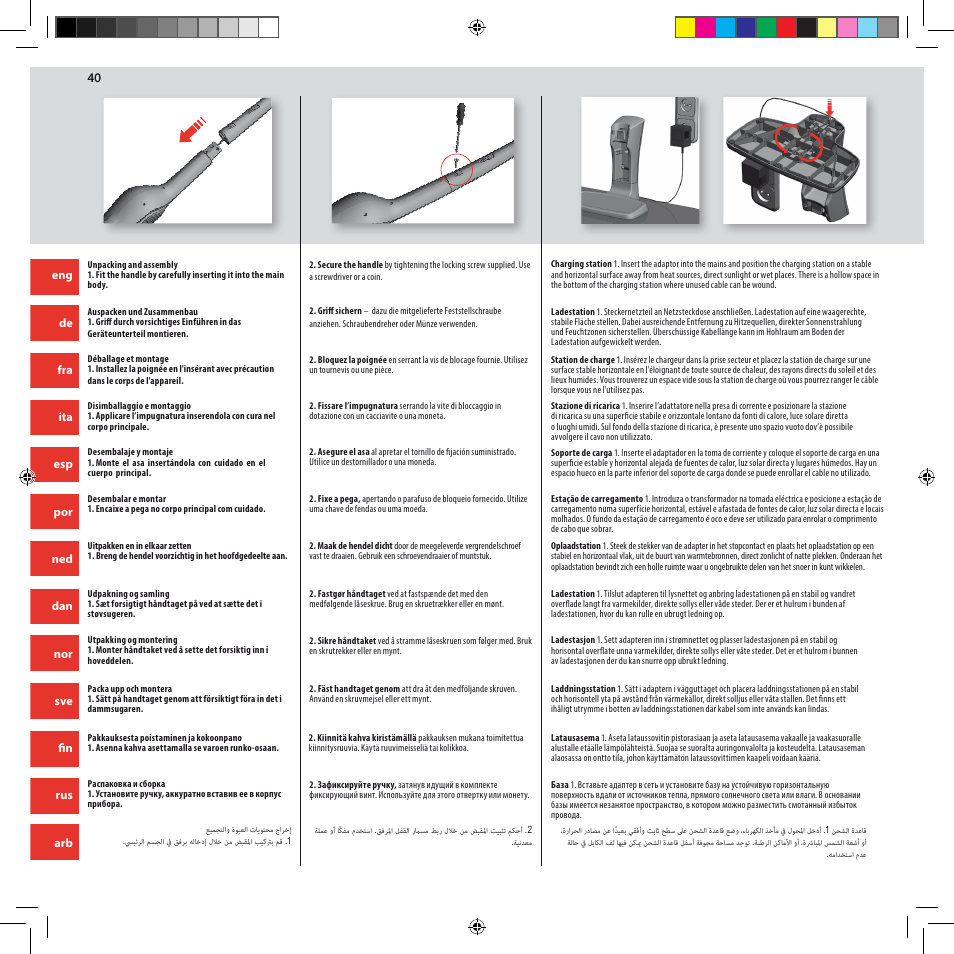 Electrolux ZB3012 User Manual | Page 40 / 84