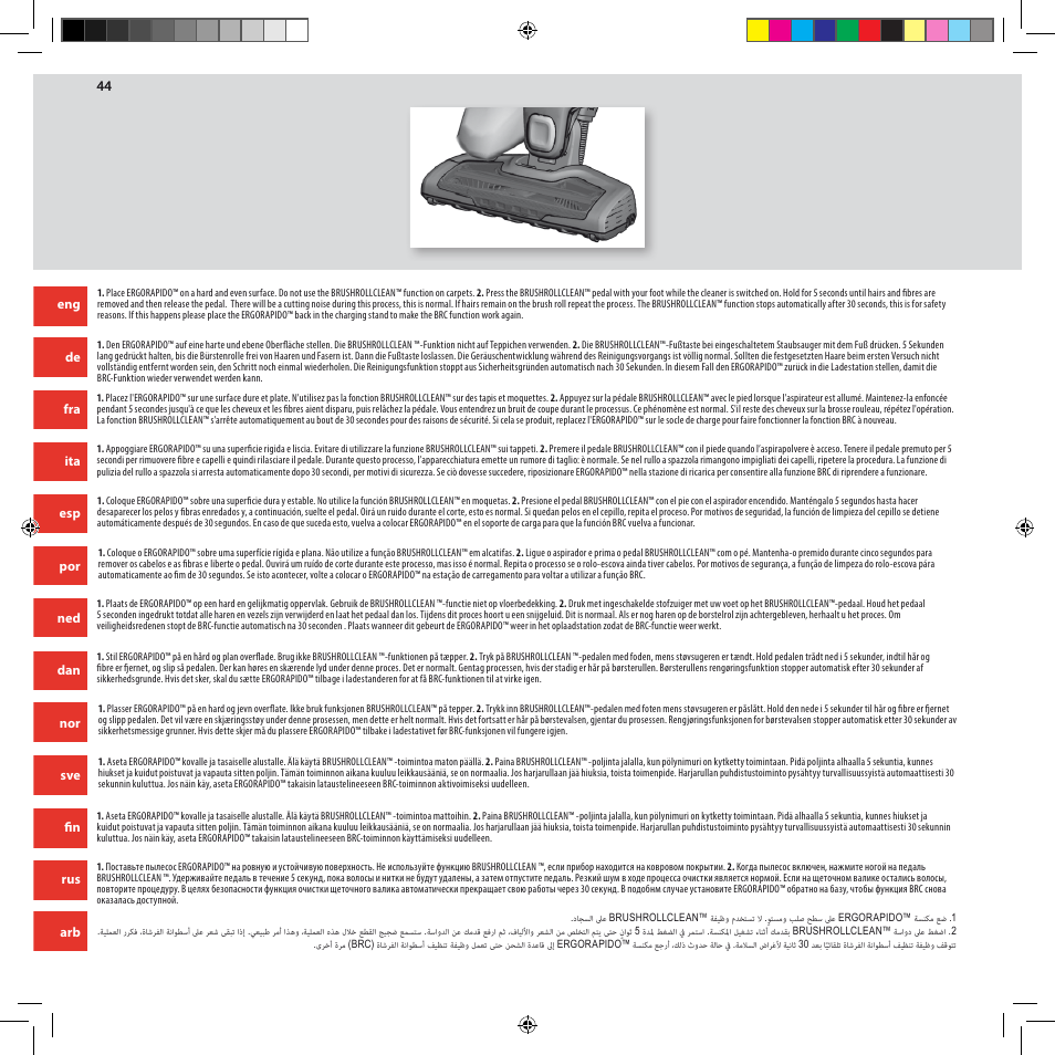 Electrolux ZB3012 User Manual | Page 44 / 84