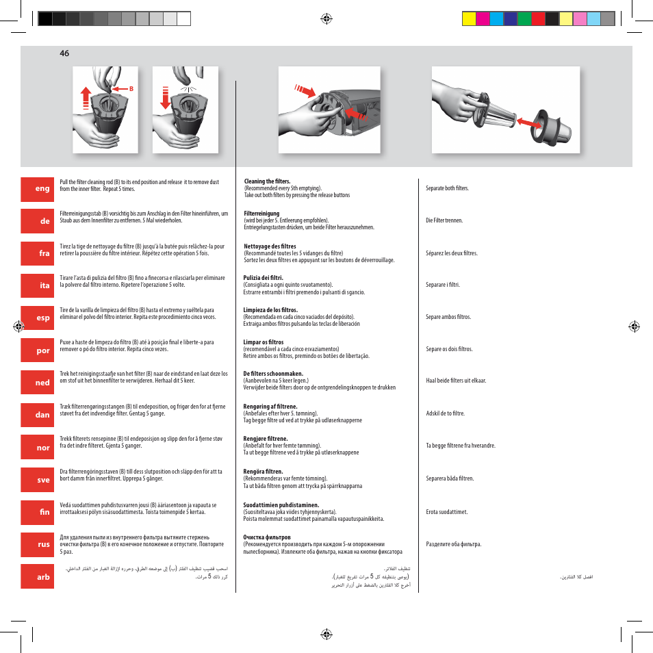 Electrolux ZB3012 User Manual | Page 46 / 84